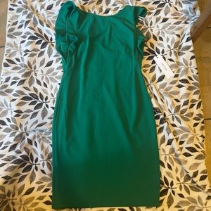 New with tags green Calvin Klein dress green